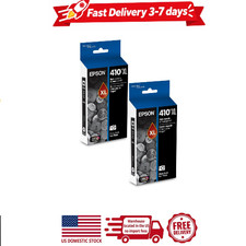 2 pack epson 410xl, photo black ink cartridge, high capacity picture