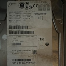 Fujitsu MBA3147RC 146GB 15K RPM SAS HDD CA06779-B40300LD picture