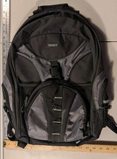 Targus Sport Laptop Backpack Black/Grey Padded 15.4