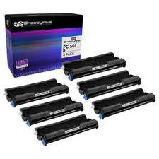 6 Pack Compatible PC501 Fax Cartridge with Roll for Brother FAX 575, 878 Printer picture