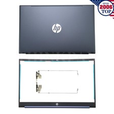 New HP Pavilion 15-EG 15-EH 15Z-EH 15T-EG LCD Cover+Bezel+Hinges Blue M08901-001 picture