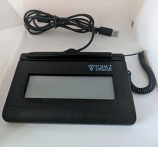Topaz Systems SignatureGem LCD 1x5 T-LBK460-HSB-R USB Signature Capture Pad picture
