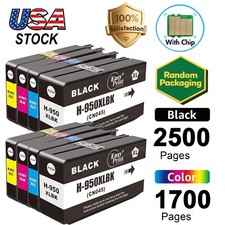 8PK 950XL 951XL Ink Cartridge For HP OfficeJetPro 8610 8620 8100 8630 picture