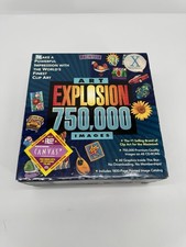 Art Explosion 750,000 Images Macintosh 48 CD-ROM Clip Art Mac OS X picture