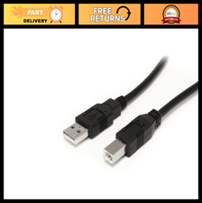 30ft Active USB 2.0 Cable USB-A to USB-B, High-Speed Data Transfer, Black picture