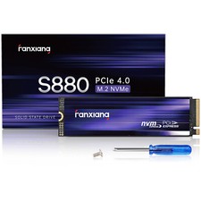 Fanxiang M.2 NVME Gen 4 Internal 1TB 2TB 4TB SSD Lot HeatSink 7300MBS PS5/MAC/PC picture