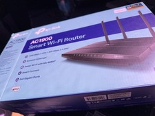 TP-LINK AC1900 Smart Wi-Fi Router 1900Mbps MU-MIMO Gigabit 4-Port Black picture