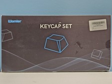 Womier Nostalgia Cherry Profile Double Shot PBT Keycap Set Retro Blue 137-key picture