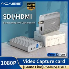 ACASIS USB-B SDI HDMI Video Capture Card 1080p60 Audio Line In for PC picture