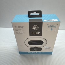 MEE 1080p Live Webcam with LED Ring Light and Audio (Model #CAM-CL8A) - New picture