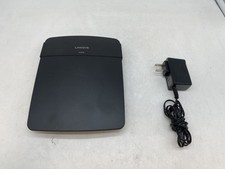 Linksys E1200 300 Mbps 4-Port 10/100 Wireless Router w/Power Cord - Free S/H picture