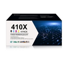 410X Toner Cartridges 4 pack (1Black/1Cyan/1Magenta/1Yellow) Replacement for ... picture