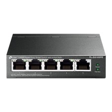 TP-Link TL-SG105PE 5-Port Gigabit PoE Switch Managed 4x PoE+ 65W VLAN QoS picture