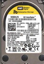 **NEW ZERO HOURS**-WD800HLFS -WD VelociRaptor 80GB 2.5