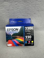 Epson 220XL Black & 220 Cyan, Magenta & Yellow Ink Cartridge picture