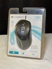 NEW Logitech M500 Corded Standard Mouse (Black) OEM Genuine NOS Factory SEALED picture