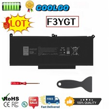 LOT 50x Battery F3YGT For Dell Latitude 12 13 14 E7280 E7480 7480 7390 7490 7380 picture