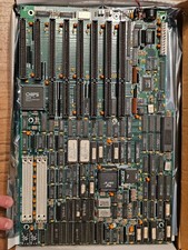 Mint RARE NOS Everex EV-18107) Motherboard RevC w/Intel 386SX-20 CPU ISA Slots picture