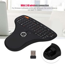 N5901 QWERTY Keyboard Trackball 2.4G Wireless Mini USB MultiMedia Keyboard For picture