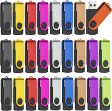EASTBULL Flash Drive Bulk 1GB USB 100 Pack with Lanyards 2.0 1GB, 100PCS  picture