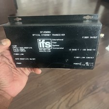 GE Security IFS Optical Ethernet Transceiver D7120 USED picture