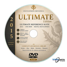 Britannica Encyclopedia PC DVD-ROM Ultimate Edition Windows 11 10 Reference picture