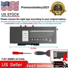 ✅Battery For Dell Precision 3520 3530 Series Latitude 5480 5580 5590 GJKNX GD1JP picture