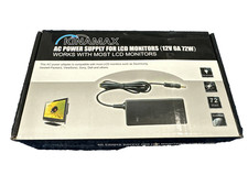 KINAMAX 12V 6A 72W AC Power Adapter Charger for LCD Monitors Universal 2.5/5.5mm picture