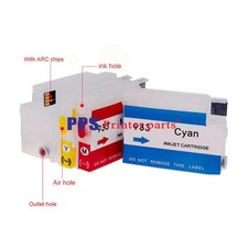 Refillable Ink Cartridge with ARC Chips For HP 932 933 XL For HP 6100 6700 7610 picture