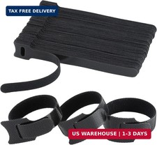 MVYC 120PCS 6 Inch Reusable Cable Ties Wire Ties Cord Organizer Cable Organizer picture