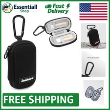Elegant Black USB Flash Drive Case - 2 Slots Organizer for Secure Storage picture