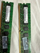 2GB 2x1GB PC2-6400E QIMONDA DDR2-800 HYS72T128020EU-2.5-B2 ECC RAM HP 444908-051 picture