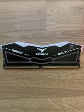 TEAMGROUP T-Force DELTA RGB 16GB DDR5-6000 CL38 RAM Memory FF3D516G6000HC38ABK picture