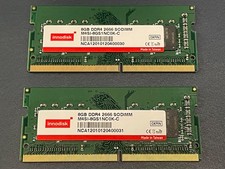 16GB kit (2x 8GB) Innodisk DDR4 2666 SO-DIMM (M4SI-8GS1NC0K-C) picture