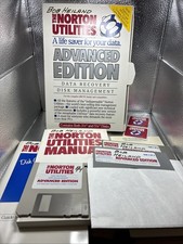 Norton Utilities Advanced Edition (4.0), Boxed, 1988, PC, 3.5 + 5.25 Disks picture