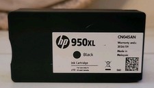 Genuine HP 950XL High Yield Black Ink Cartridge CN045AN Exp September 2024 picture