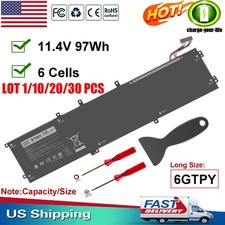 ✅LOT Battery 6GTPY For Dell Precision 5520 5530 5540 XPS 15 9560 9570 7590 97Wh picture