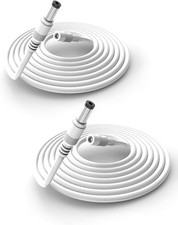 Power Extension Cable 33Ft 10M 5.5Mm X 2.1Mm DC 5521 Female to Male Compatible w picture