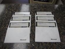 RARE Lot of (6) Microsoft Excel Version 2.10 for IBM Personal System - JD543 picture