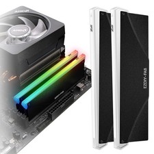5V ARGB Memory Cooler DDR RAM Heatsink Black DDR3 DDR4 5V ARGB PC Gaming picture
