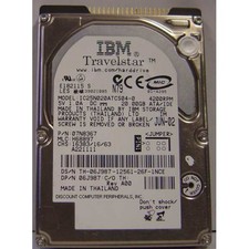 IBM Travelstar IC25N020ATCS04-0 07N8362 MLC: H32687 20GB, height 9.5mm, distance picture