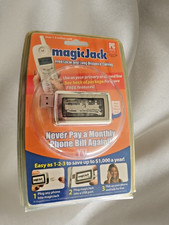 MagicJack A921 USB PC to Phone Jack Free Local Long Distance Magic Jack - SEALED picture
