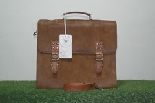 Rustic Hair on Hide Laptop bag - Western Style Cowhide Leather Case for Laptop picture