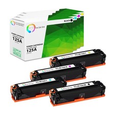 TCT 4PK 125A Toner Set CB540A CB541A CB542A CB543A For HP Color LaserJet CP1215 picture