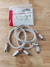 3  Lindy 1m USB 2.0 Cable - Type A to B, Grey No. 31644 SALE picture