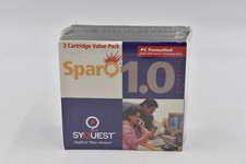 Brand NEW SyQuest SparQ 1Gb Zip Disc PC Formatted SPARQ1.0 Media, Sealed 3 Pk picture