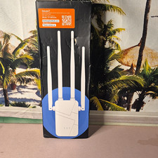 Baetaey CF-WR304S WiFi Repeater 300Mbps 2.4GHz RJ45 High Gain Antenna picture