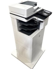 HP LaserJet M631 MFP Laser printer J8J65A COPY SCAN stapler dual trays low pages picture