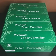 Greensky Premium Toner cartridge Lot of 5 (2Black, Cyan, Yellow, Magenta) picture
