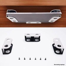 Under Desk Laptop Mount Metal Shelf Holder picture